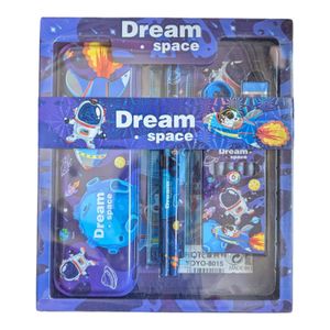 Astronaut Metal Pencil Box Return Gift Set