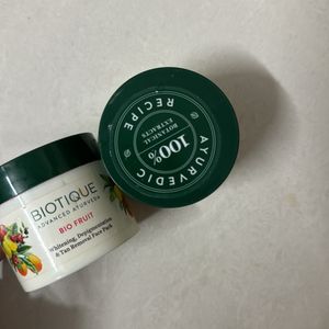 Biotique face mask & scrub combo