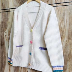 Offwhite Cardigan Size-42