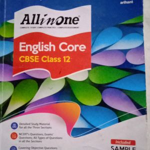 English Core Cbse Class 12 Guide