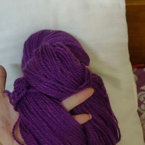 Thick Purple Wool/Yarn