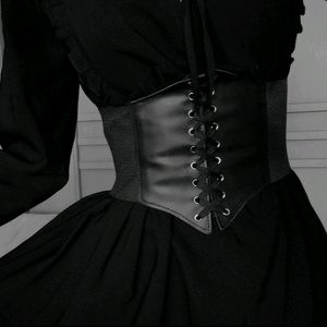 gothic corset belt