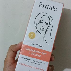 Foxtale Tinted Sunscreen