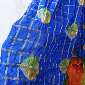 Blue Dupatta