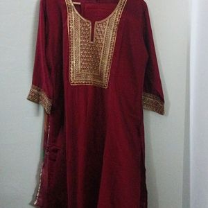 PARTY WEAR KURTI WITH PANT AND DUPPTTA