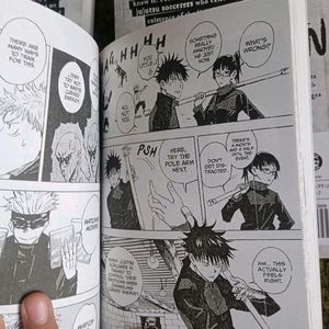 Jujutsu kaisen Manga 1,2,3