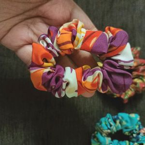 New Printed Scrunchies Combo