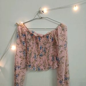 Chic Floral Boho Top