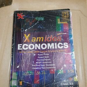 Xam Idea Economics Question Bank XII (2019-2020)