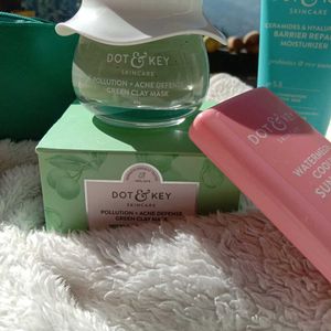 🎀 Dot & Key Green Clay Face Mask 🎀