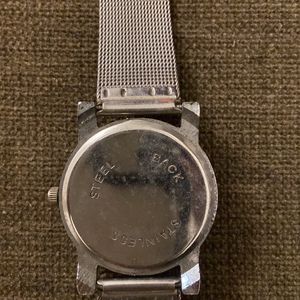 Silver Watch ( Stainless Steel )