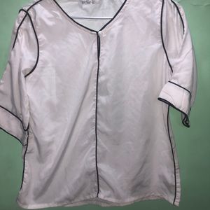 Monochrome Work Wear Top