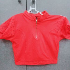 Woman readymade Blouse Red