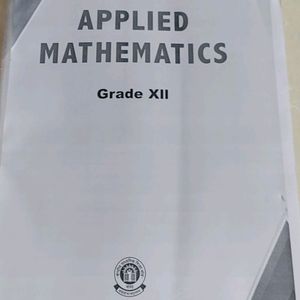 Applied Maths Class 12 Ncert Textbook