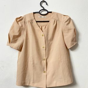 Korean Style Peplum Shirt