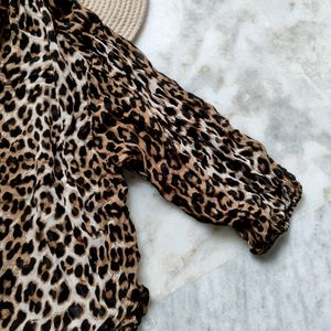 H&M Animal Print Shirt