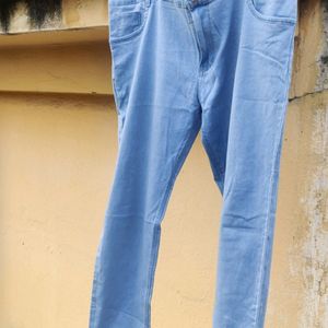 Light Blue Soft Denim For Women