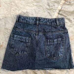 Blue Denim Shorts