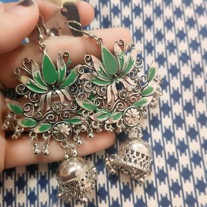 Green Beautiful Jhumki😍👌