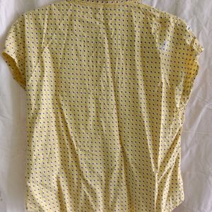 Easybuy Yellow Polkadot Shirt(women)