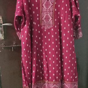 Aline,Long, Plain Kurti Combo