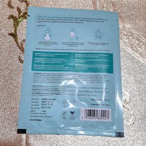 B1G1 Popxo Sheet Mask Blue