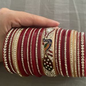 Designer Peacock Punjabi Bridal Chura