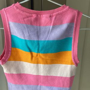 Zara Striped Knit Top