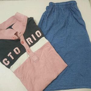 Tshirt With Short Combo Offer