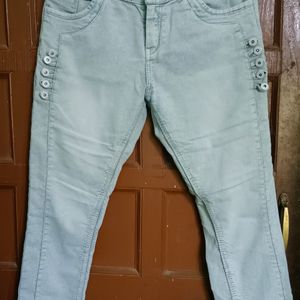 Denim Jeans | Strachable Fabric | Light Blue