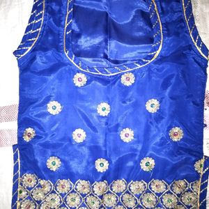 Royal Rajputi Poshak With Neavy Blue Colour