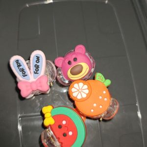 Quirky Hair Clips Set Of 4