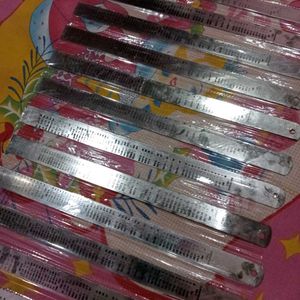 Pack of 12 iron ruler