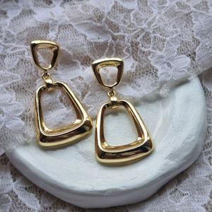 Stainless Steel Big Earrings