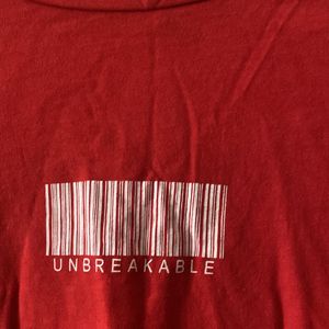 Red Boxy T Shirt