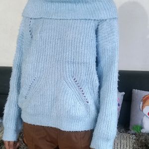 Blue Woollen Sweater