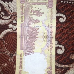 Old 500 Rupees Note