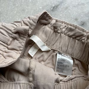 H&M  beige baggy fit jeans