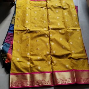 Kanchipuram Silk Saree With Blouse