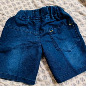 Denim Shorts For Babies