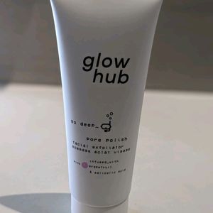 Glow Hub |Pore Polish Facial Exfoliator (120ml)