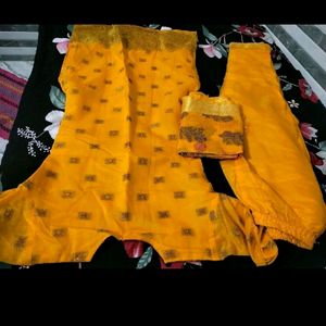 Kurta Bottom With Duppata No Coin 1 Time Used Only