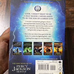 Percy Jackson And The Lightning Thief Vol 1