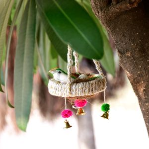 Handmade Artificial Jute Birds Nest