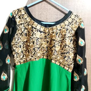 Embroidery Work Anarkali Kurti