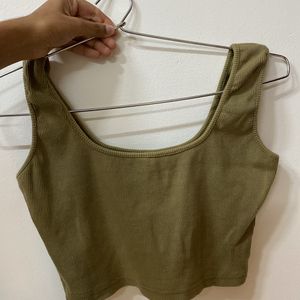 Basic Olive Top