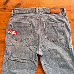 Only x Marvel Patchwork Jeans