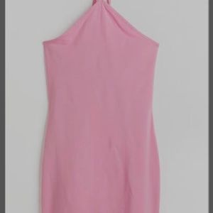 H&M Pink Halterneck Dress