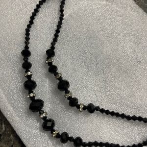 Elegant Black Pearl Necklace