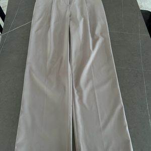 Ash Grey Highwaist Trousers